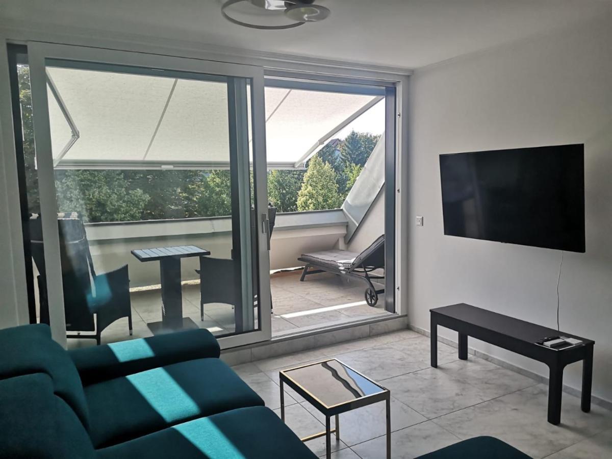 Lotusbluete Appartement In Heviz Mit Tiefgarage Und Panoramaterrasse Экстерьер фото